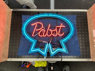 Pabst Blue Ribbon Neon Sign