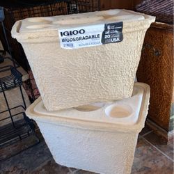 Bio Degradable Reusable Cooler  Holds 20 Cans   7$ Each Or 2/12$