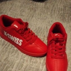 Red K-Swiss Shoes