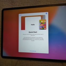 Apple iPad Pro 12.9" 3rd Gen Like New Condition iCloud Locked