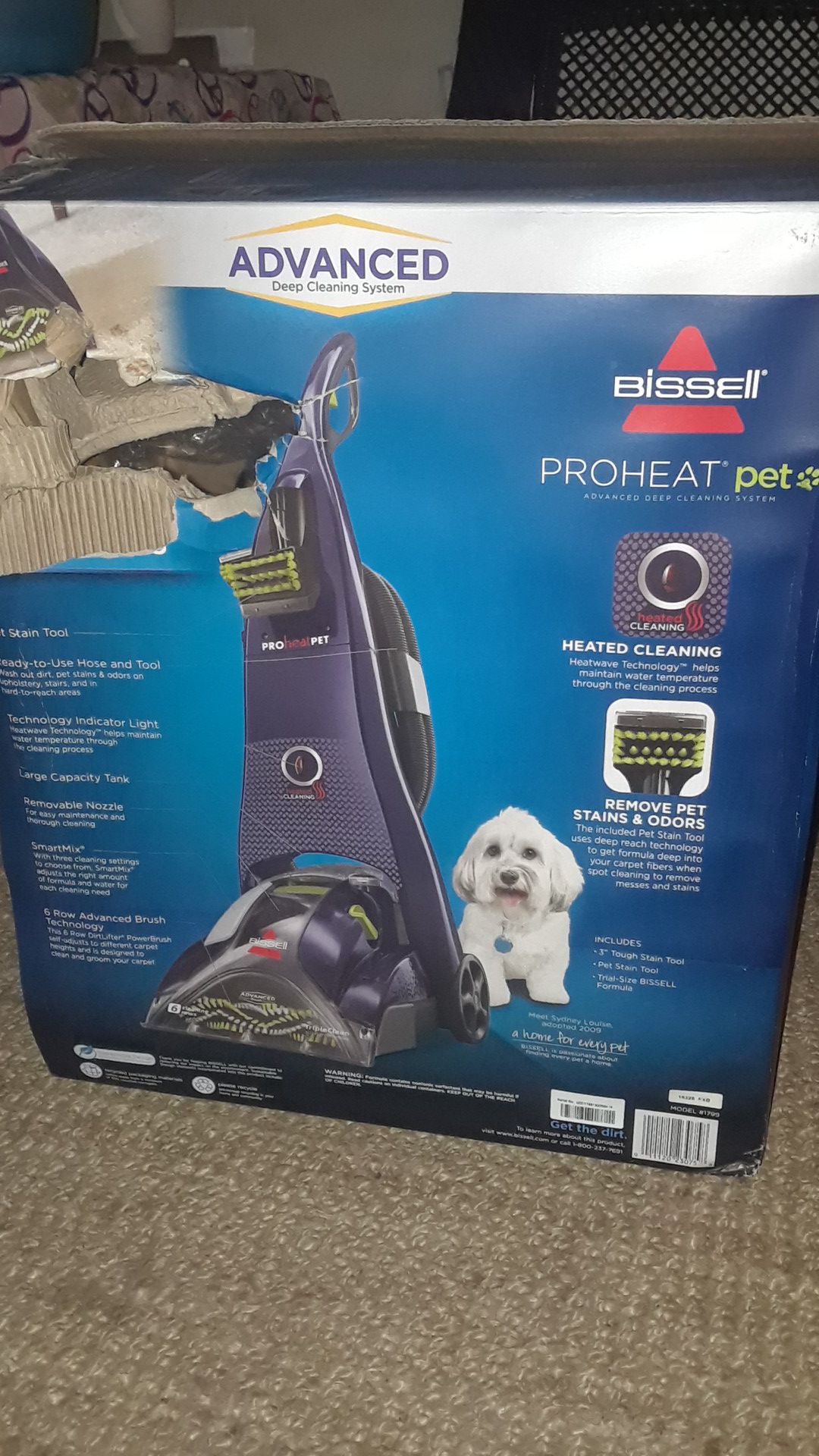 Bissell proheat pet heated cleaning