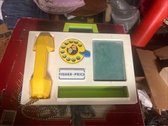 Vintage Fisher-Price 1978 Message Center Telephone