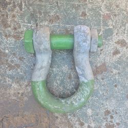 GP8 HOLLAND B K HS ALLOY STEEL BOLT TYPE 2-1/2" WLL85T SHACKLE BSRG5