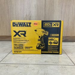DeWALT XR 1/2(13mm) HIGH TORQUE IMPACT WRENCH WITH HOG RING ANVIL KIT