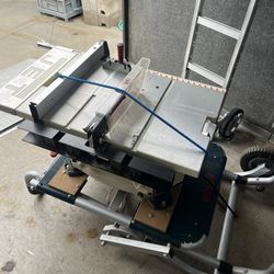Table Saw Jet Bosch Portable /jobsite 