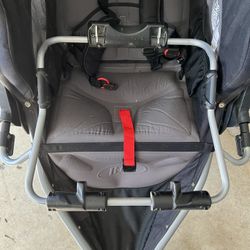 Car seat adapter for a BOB stroller 