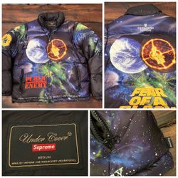 Supreme UNDERCOVER Public Enemy Down Puffer Jacket