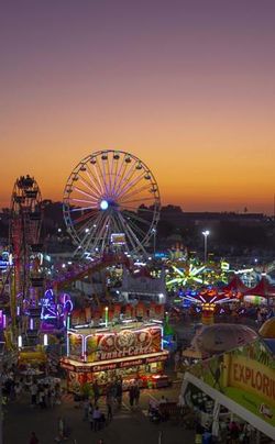 Two oc fair ticket with parking