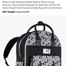 Mickey Mouse diaper bag