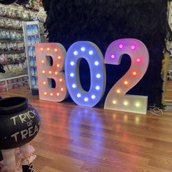 56pc Letters Marquee 4ft 