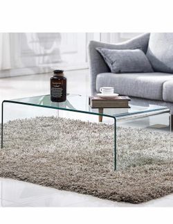 Acrylic coffee table