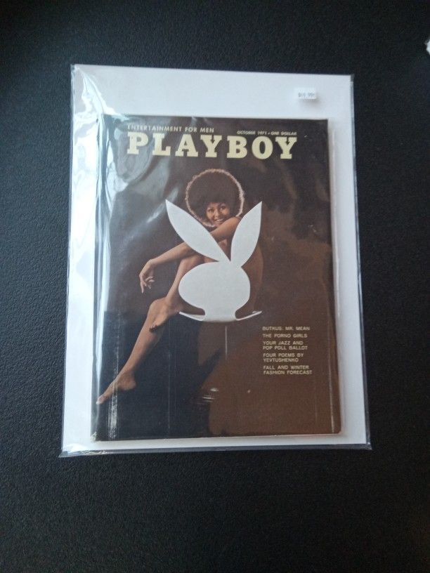 First African American Women On Playboy Cover 1971 Oct
