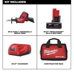 Milwaukee M12 FUEL  HACKZALL 
