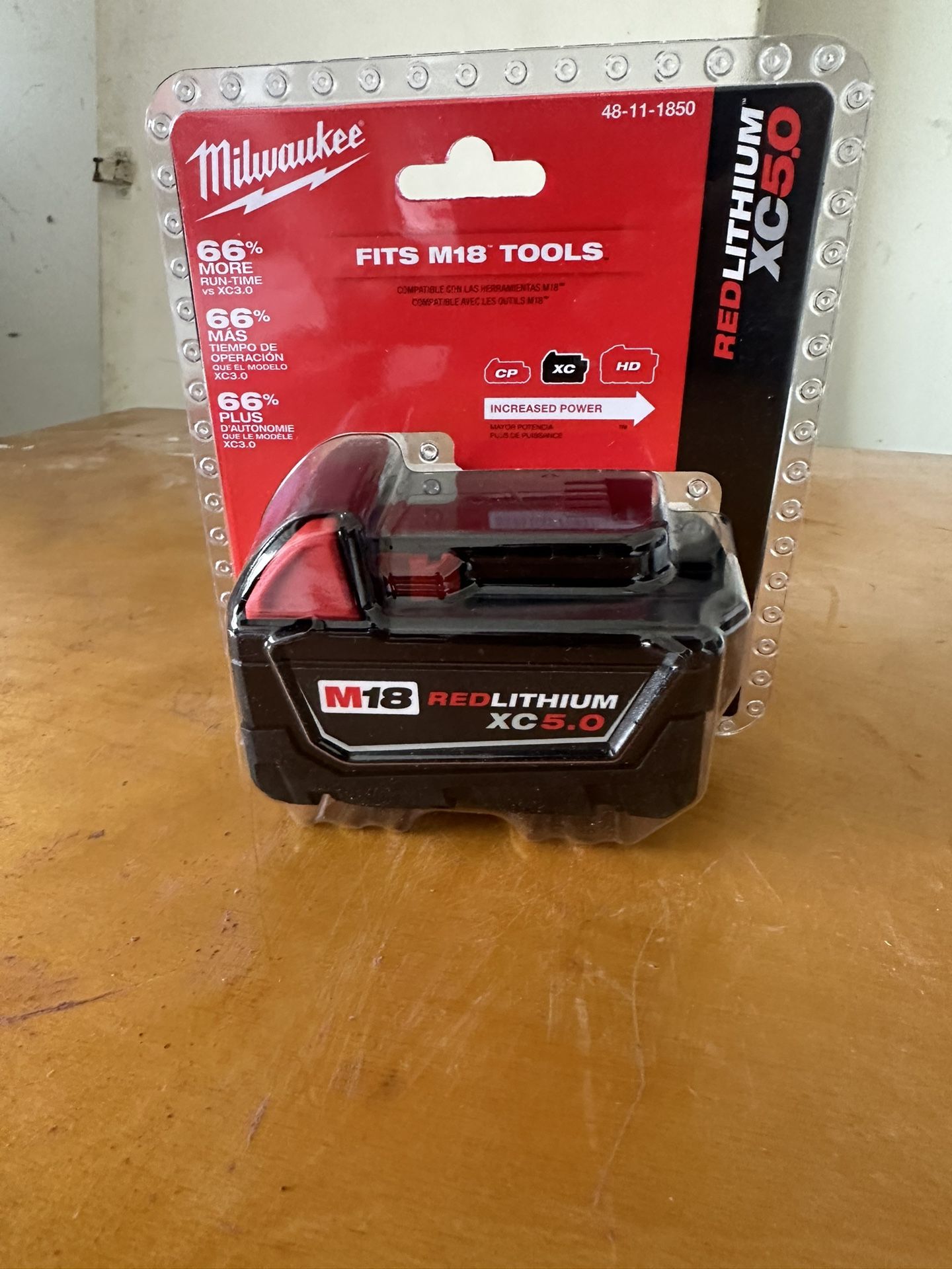 M18. 5.0 High Output Battery