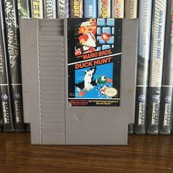 Super Mario Bros Duck Hunt (NES Nintendo Entertainment System, 1985) Authentic Tested 