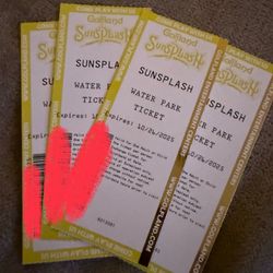 Sunsplash Tickets
