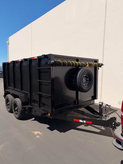 Dump Trailer 12x8x4