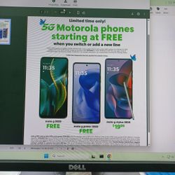 FREE MOTOROLA PHONES WHEN YOU SWITCH OVER