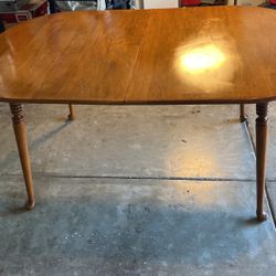 Antique Pecan Table