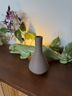 West Elm Ceramic Brown Vases
