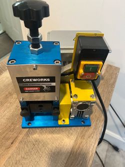 Creworks wire stripping machine