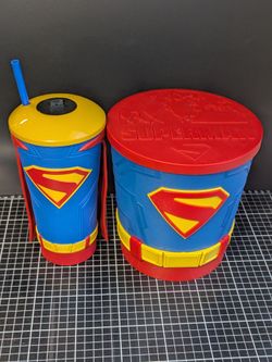 Limited Edition Superman Popcorn Bucket and Cup Set