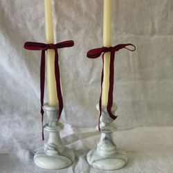 Marble Candle Holders 