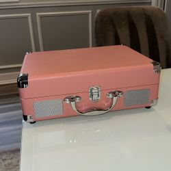 Pink Victoria Record Player 