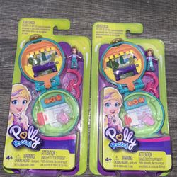 Polly Pocket Tiny Bbq And Playground Bundle- Tiny is Mighty