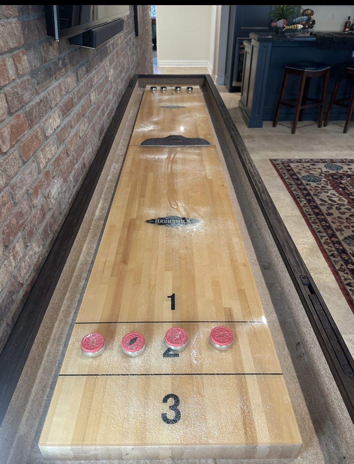 Brunswick Pool Table And Shuffleboard