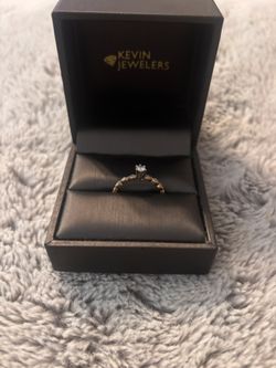 Dainty Engagement Ring