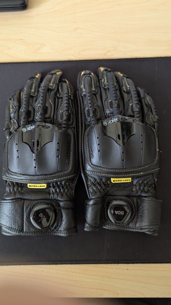 Knox Handroid BOA Motorcycle Gloves S
