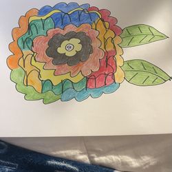 Fantasy Flower Drawing 