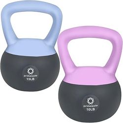 Primasole Soft Kettlebells - 10lb & 15lb