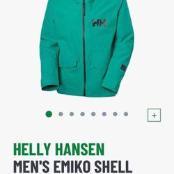 HELLY HANSEN MEN'S EMIKO SHELL JACKET