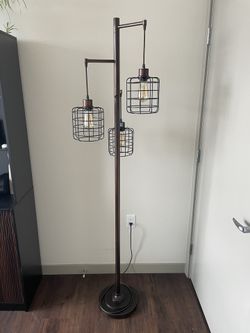 3 Light Lantern Floor Lamp