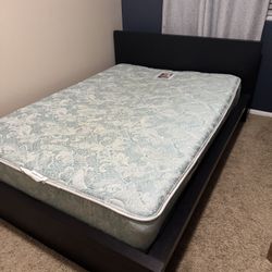 IKEA Full Size Frame Bed With Mattress 