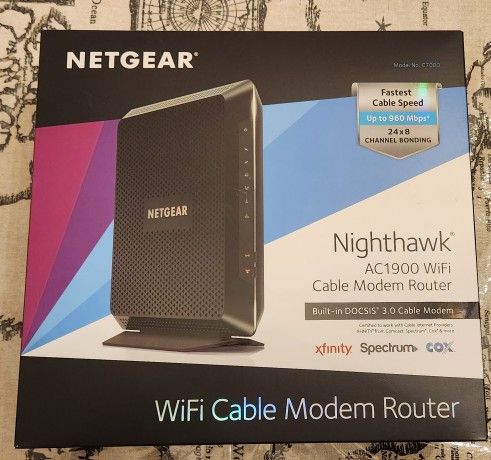 Netgear Nighthawk AC1900 Modem/Router Combo