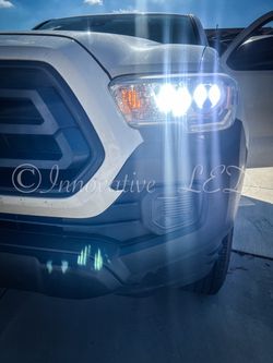 PSX26W 12278 LED Headlight Fog Lights/DRL Upgrade, 6000K Xenon White 12278C1 H28W PWY26W Xtreme Super Bright luces