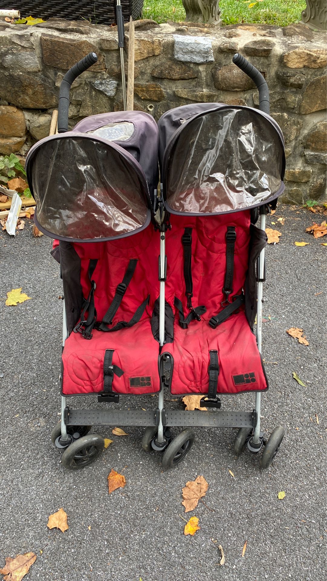 MacLaren double stroller