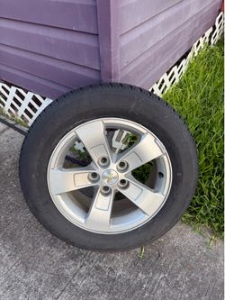 Newly used tire