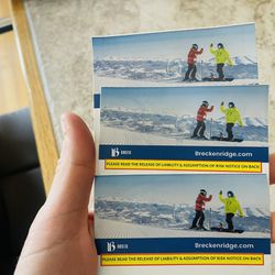 Breck lift tickets - Two