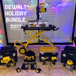 NEW DEWALT 12” Miter Saw + Rolling Stand | Full Tool Setup