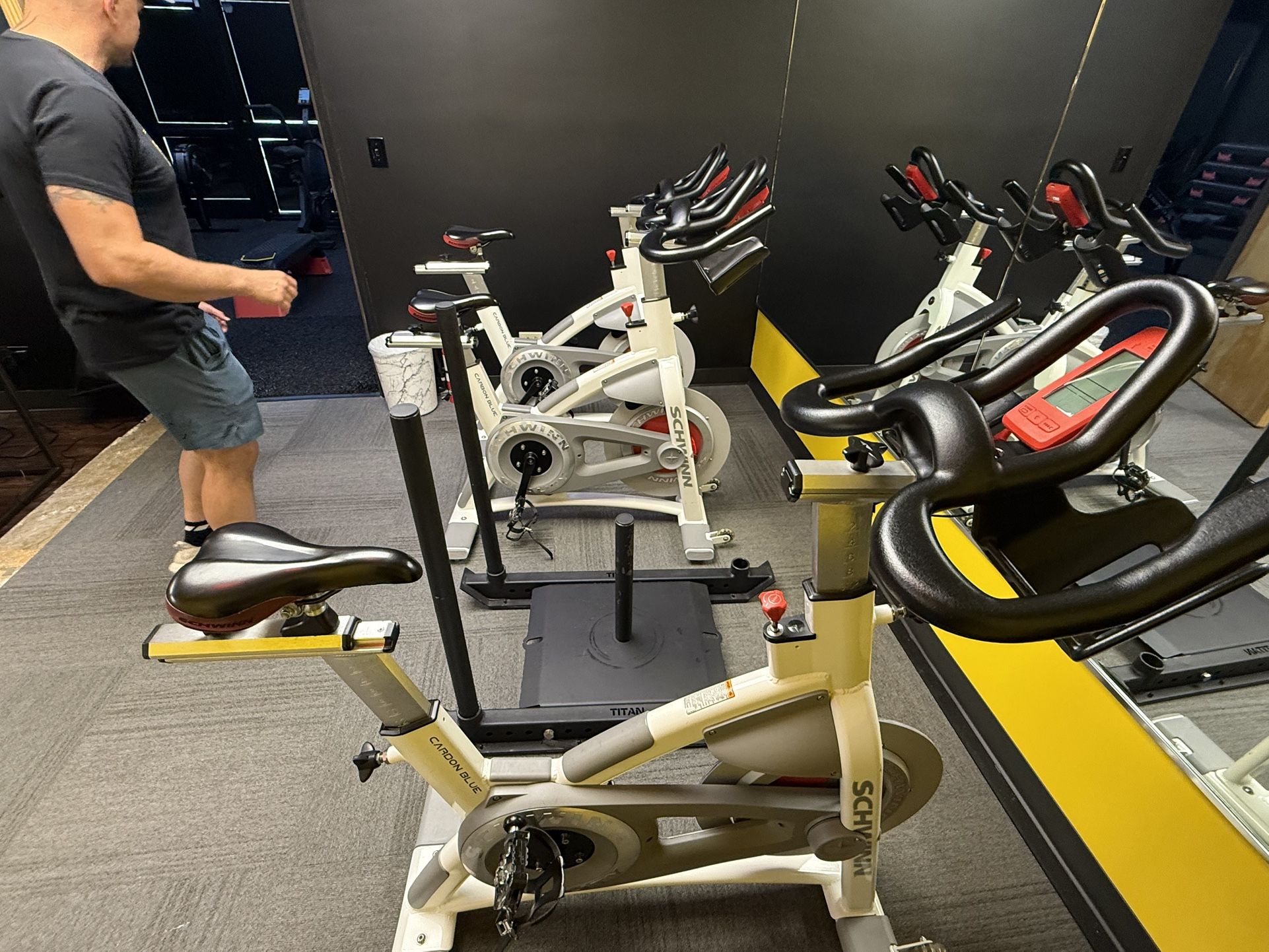 Carbon Blue High End Spin Bike