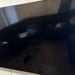 85” 4K Samsung TV With Remote And Leg Stands 