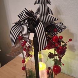 Festive Candle Holder BatteryCandle / Located Jurupa Valley Area 