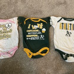 Oakland A’s Onsies 