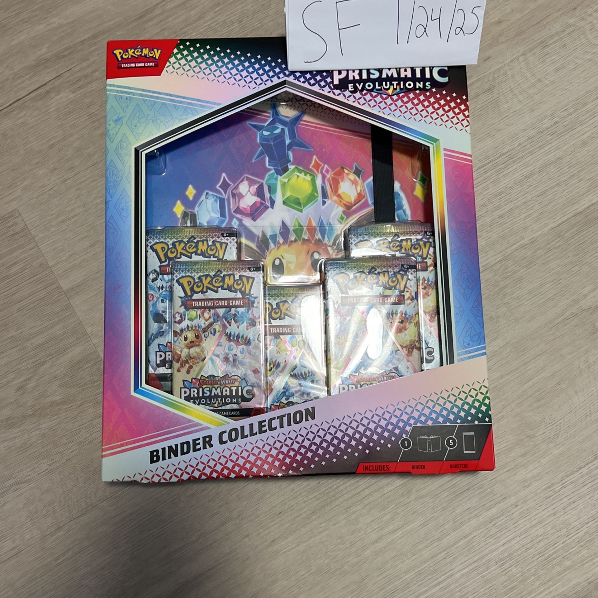 Pokémon Prismatic Evolutions Binder Collection