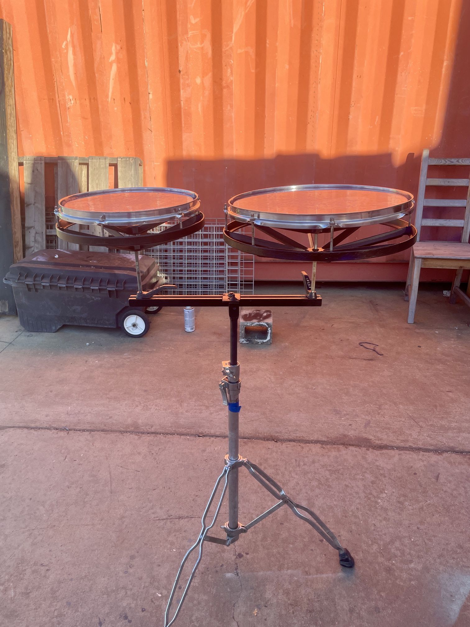 12 inch and 16 inch Remo Roto Toms with mounting bar for Sale in Los ...