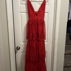 Lady in Red Fashionnova Maxi Dress NWT Size 1X